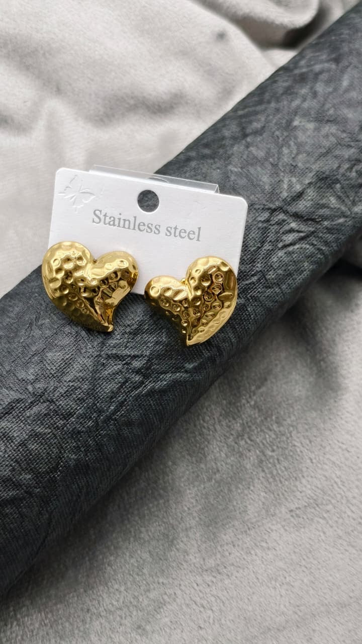Heart Earring Anti Tarnish