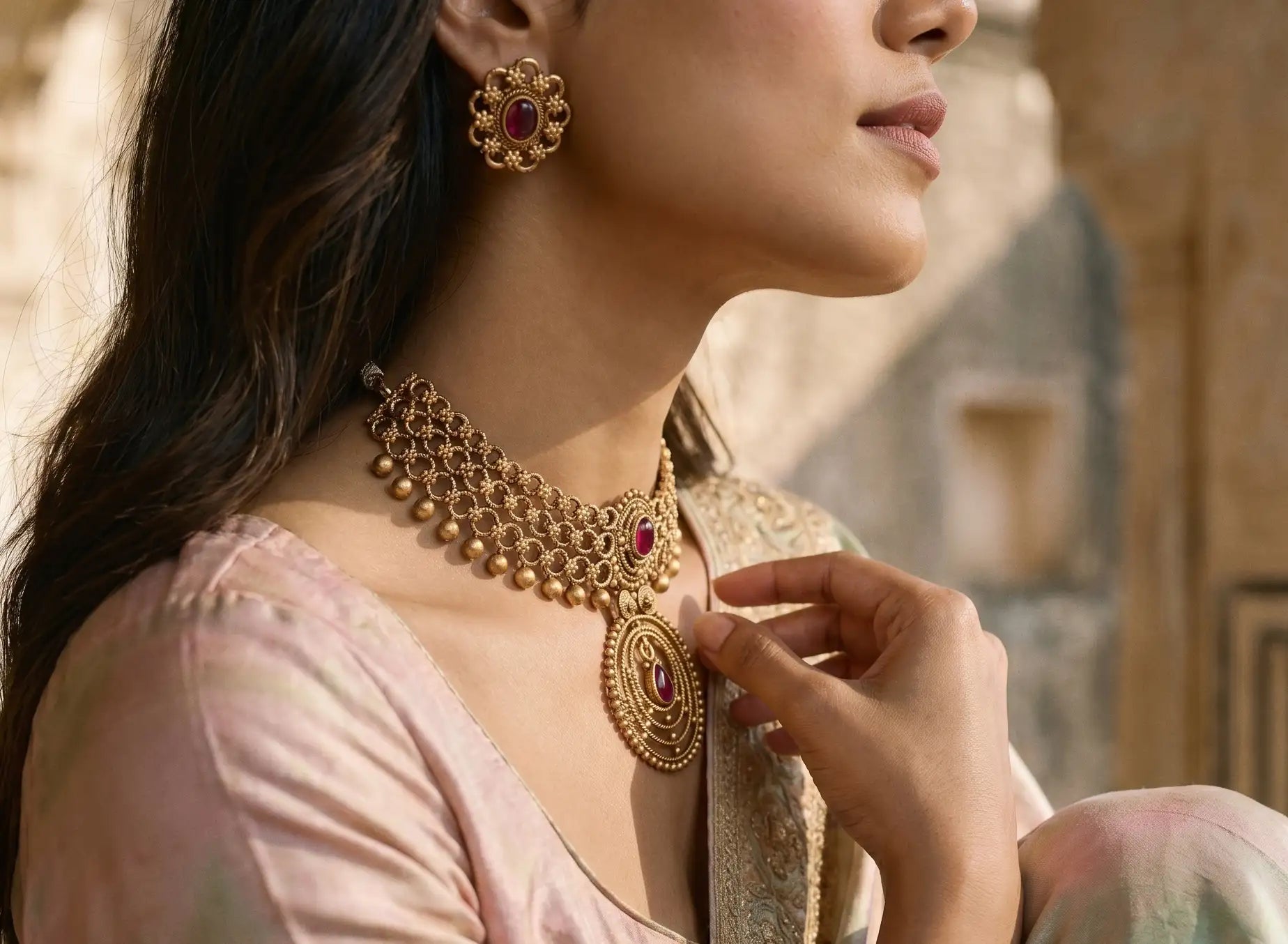 Antique Choker Set