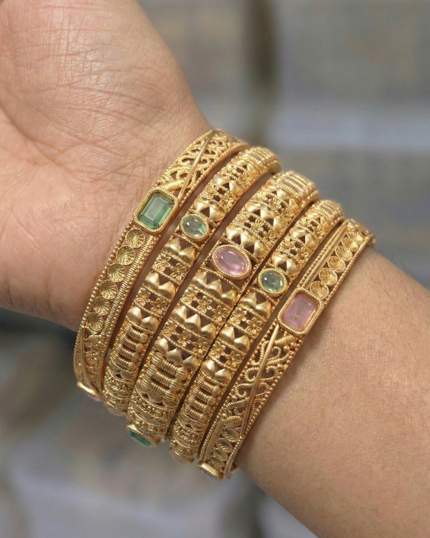 Antique Bangle Set 2/6