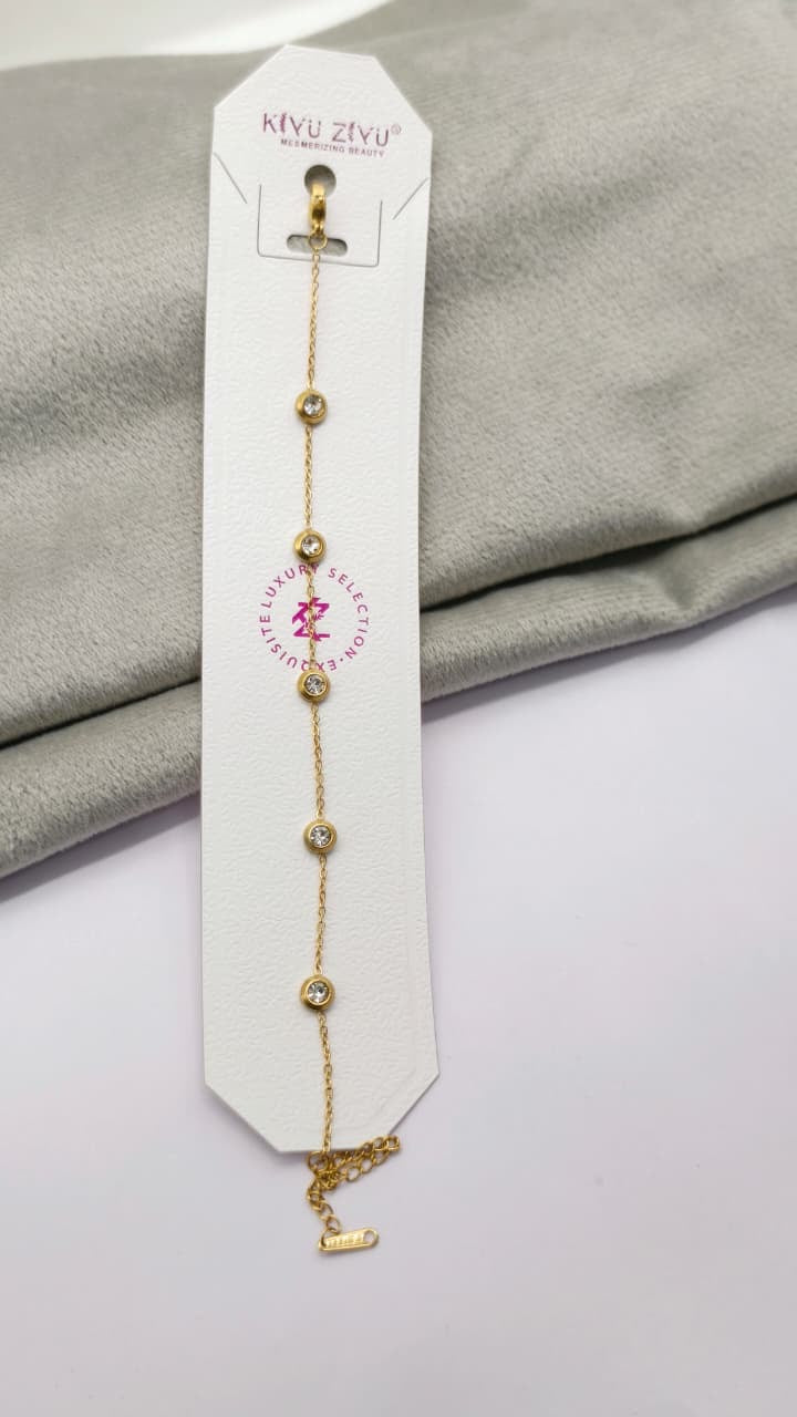 Dot Chain Bracelet Anti Tarnish