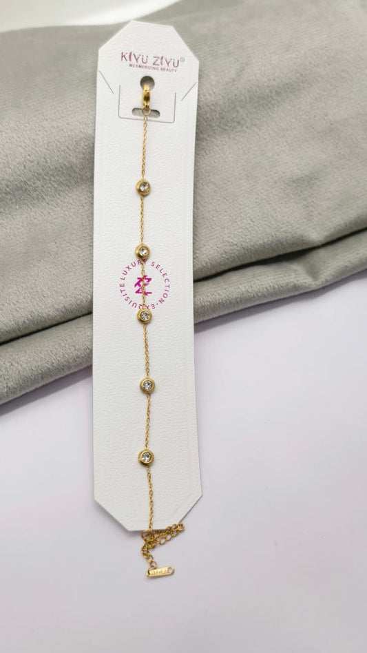 Dot Chain Bracelet Anti Tarnish