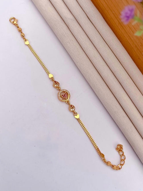 A.D Diamond Golden Bracelet 24 product photo from Fyash