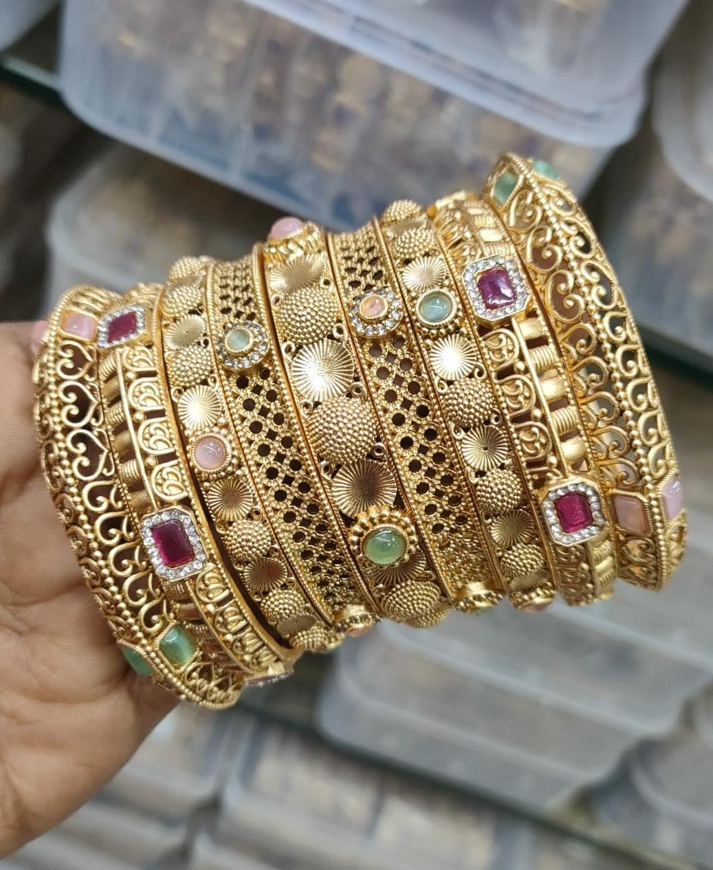 Antique Bangle Set 2/6