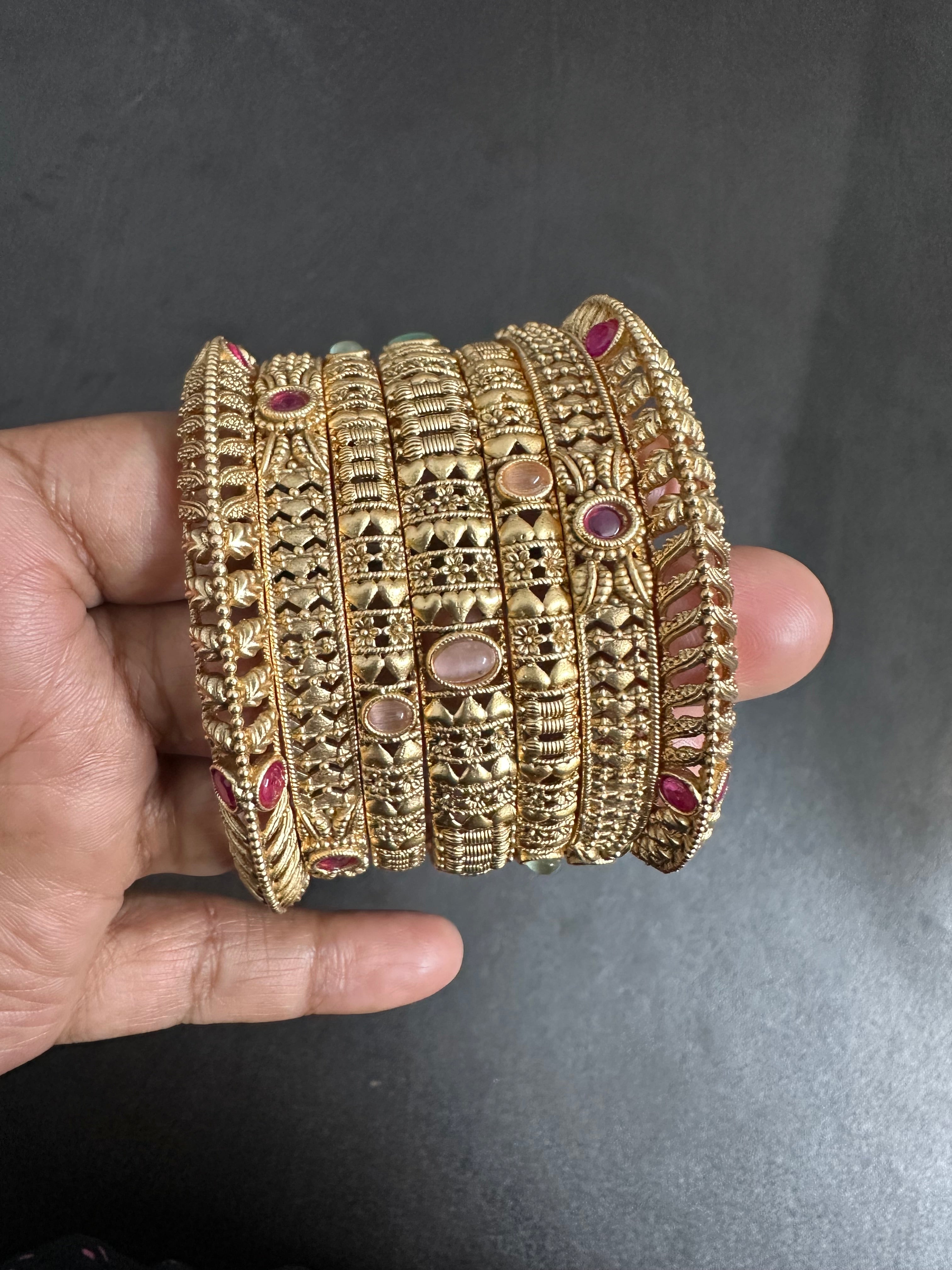 Antique Bangle Set 2/6