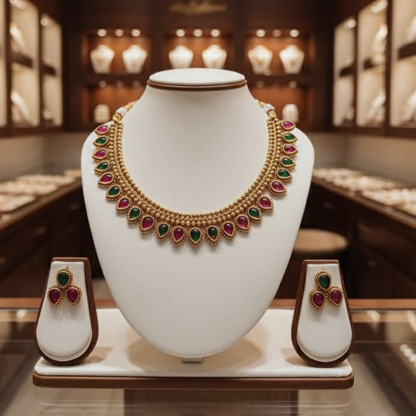 Serene Stone Choker set