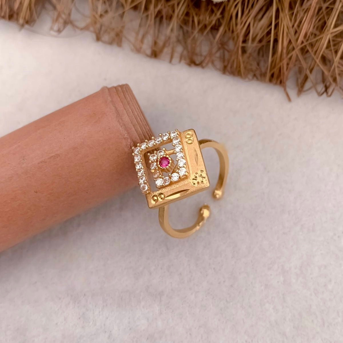 AD Diamond Golden Ring 11