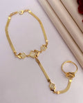 High Gold Ring Bracelet