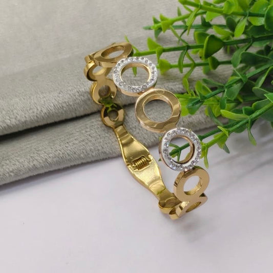 Open Circle Bangle Anti Tarnish