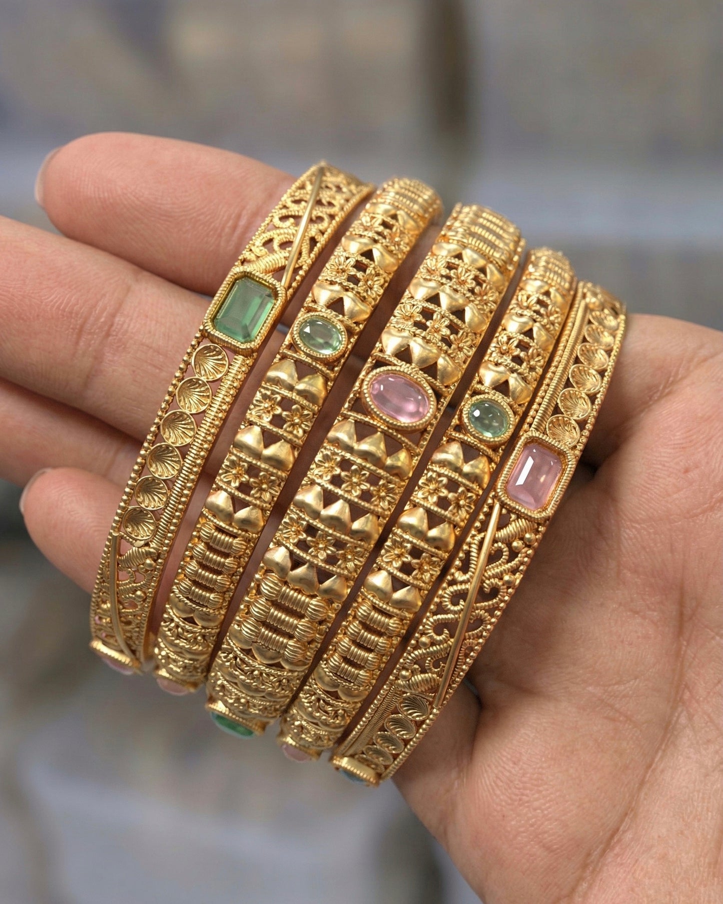 Antique Bangle Set 2/6
