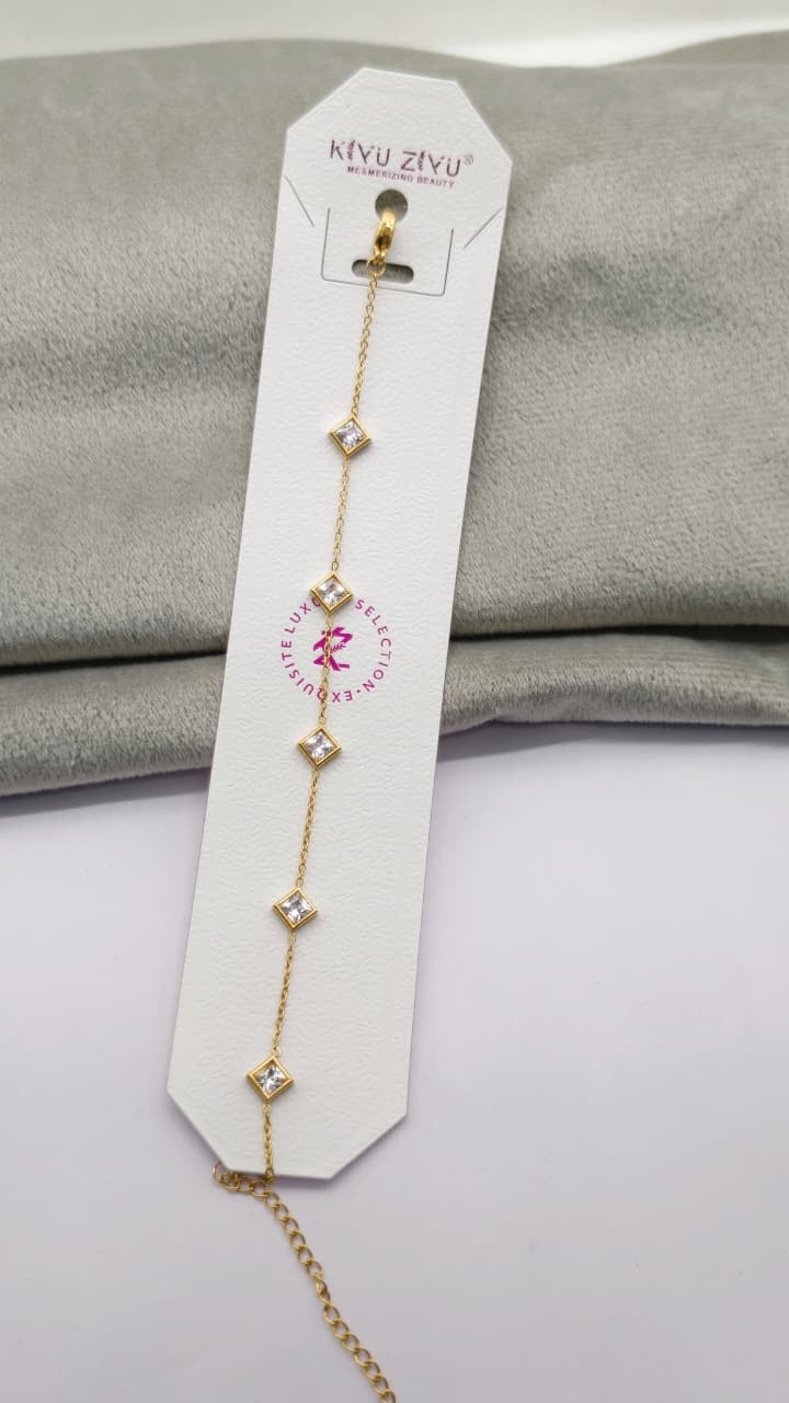 Lumi Square Bracelet Anti Tarnish