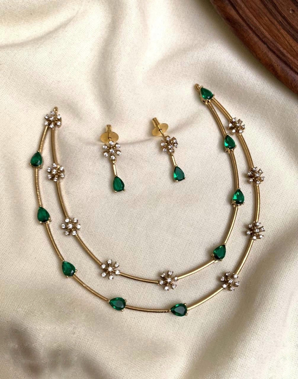 Green Shine Chain Set