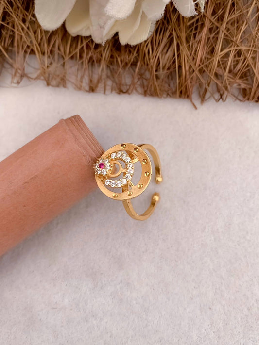 AD Diamond Golden Ring 10