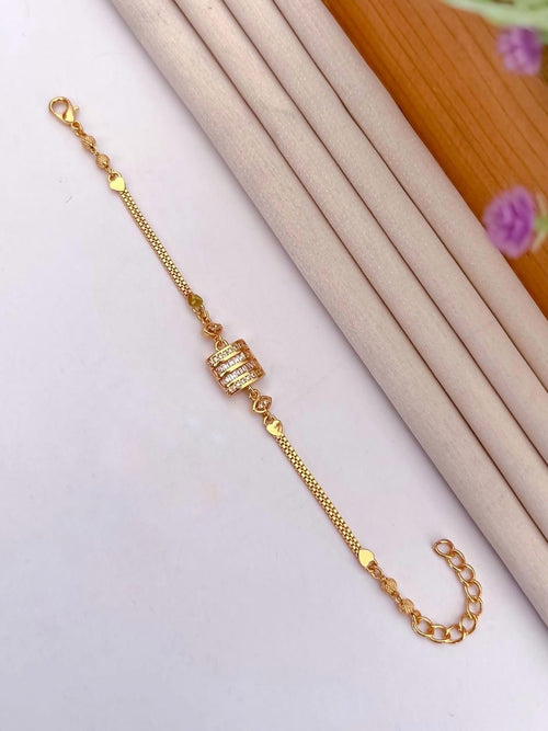 A.D Diamond Golden Bracelet 20 product photo from Fyash