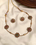 Coin Pearl Necklace Set