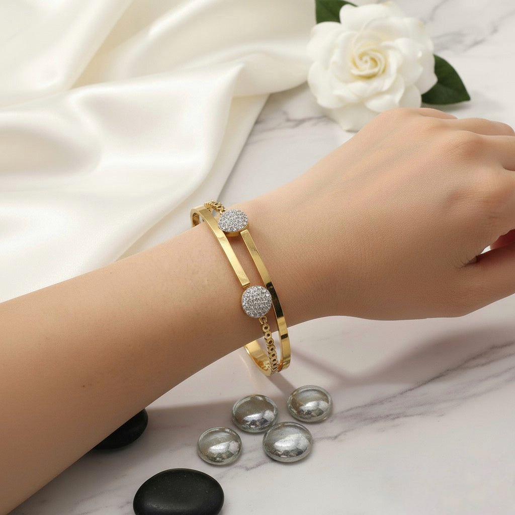 Shine Sphere Bangle Anti Tarnish