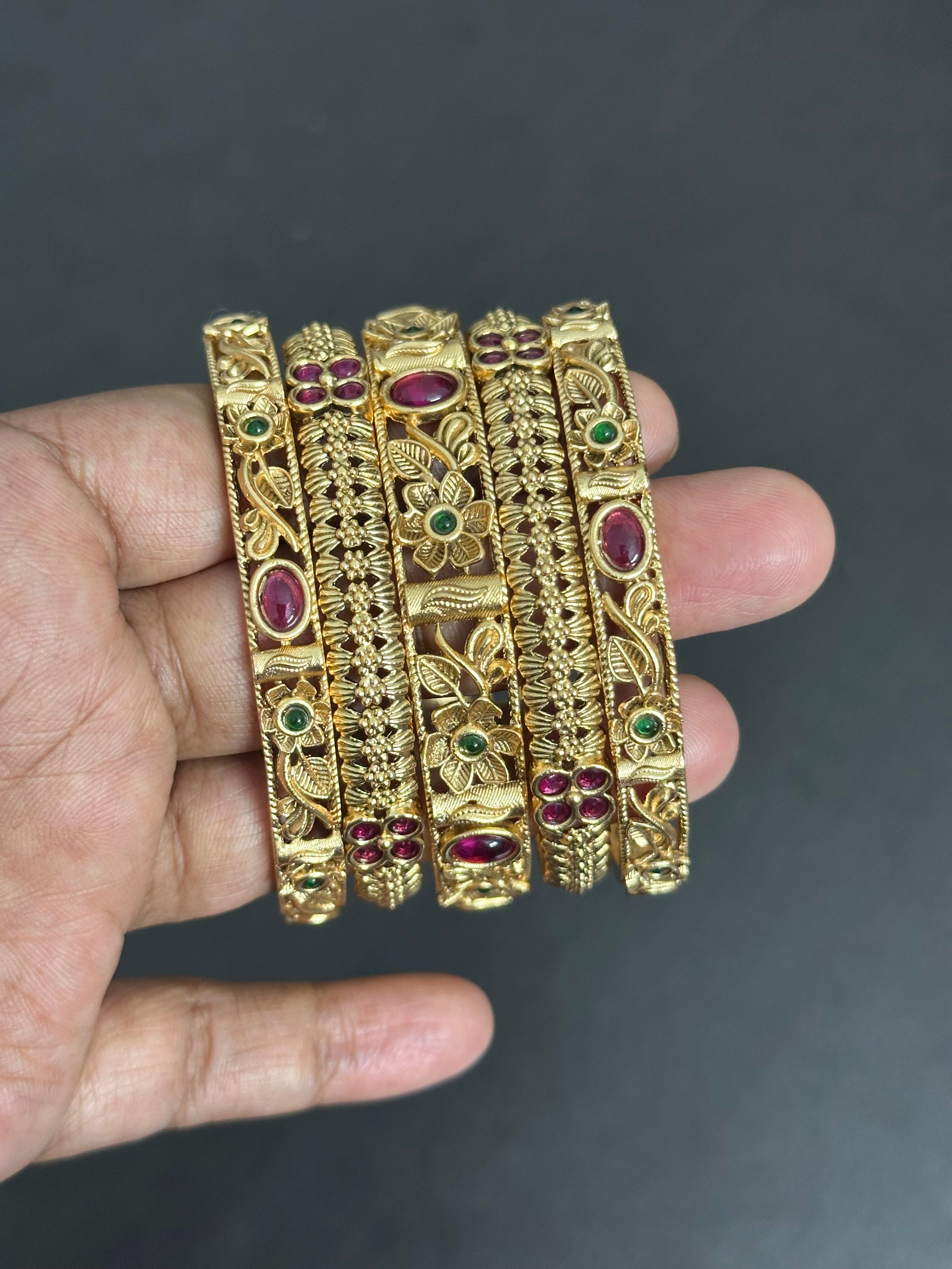 Antique Bangle Set 2/6