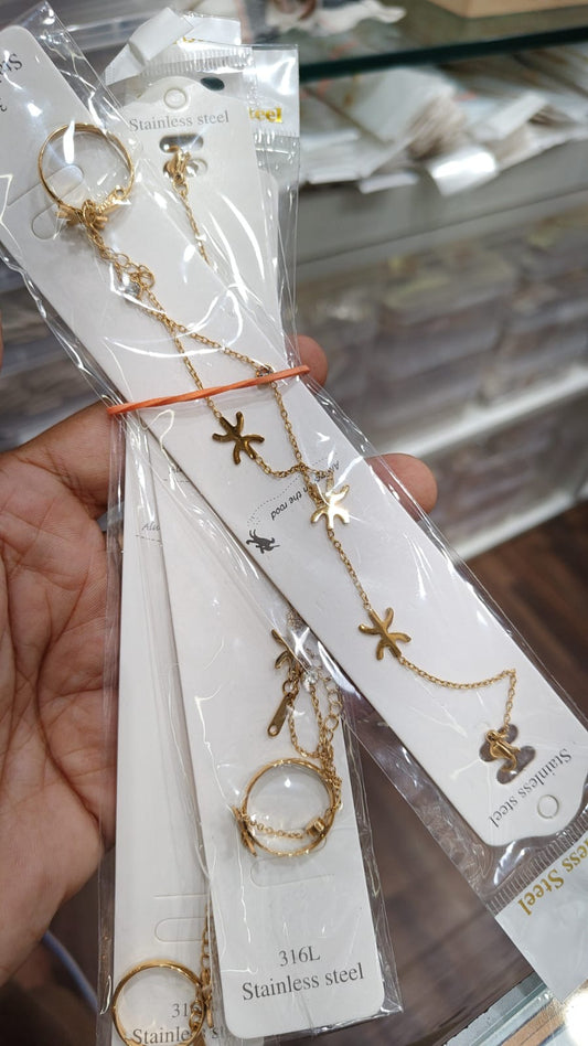 Ring Bracelet 316L stainless steel