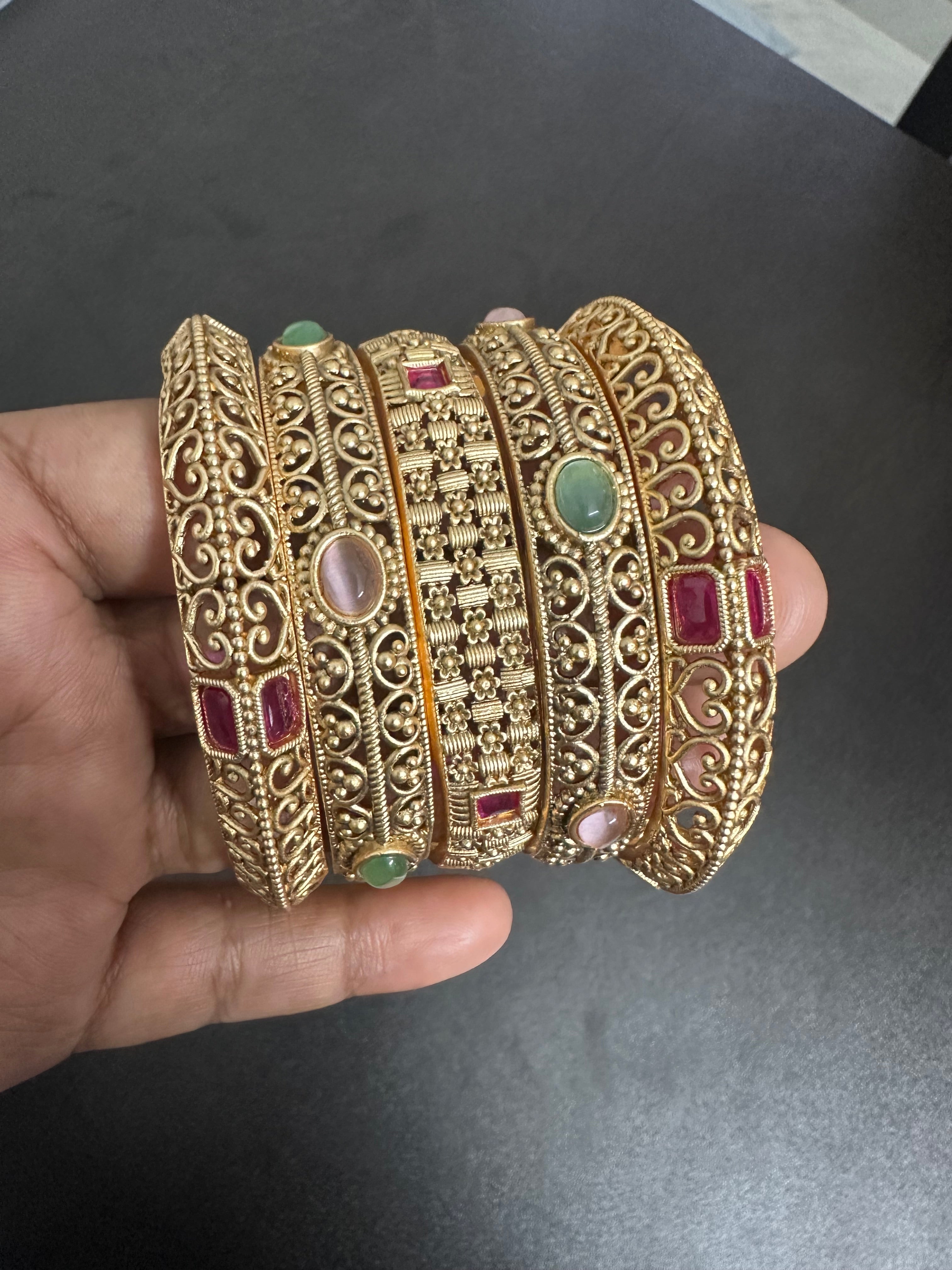 Antique Bangle Set 2/6