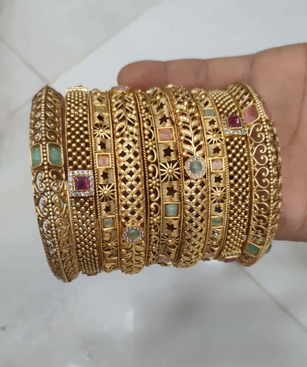 Antique Bangle Set 2/10