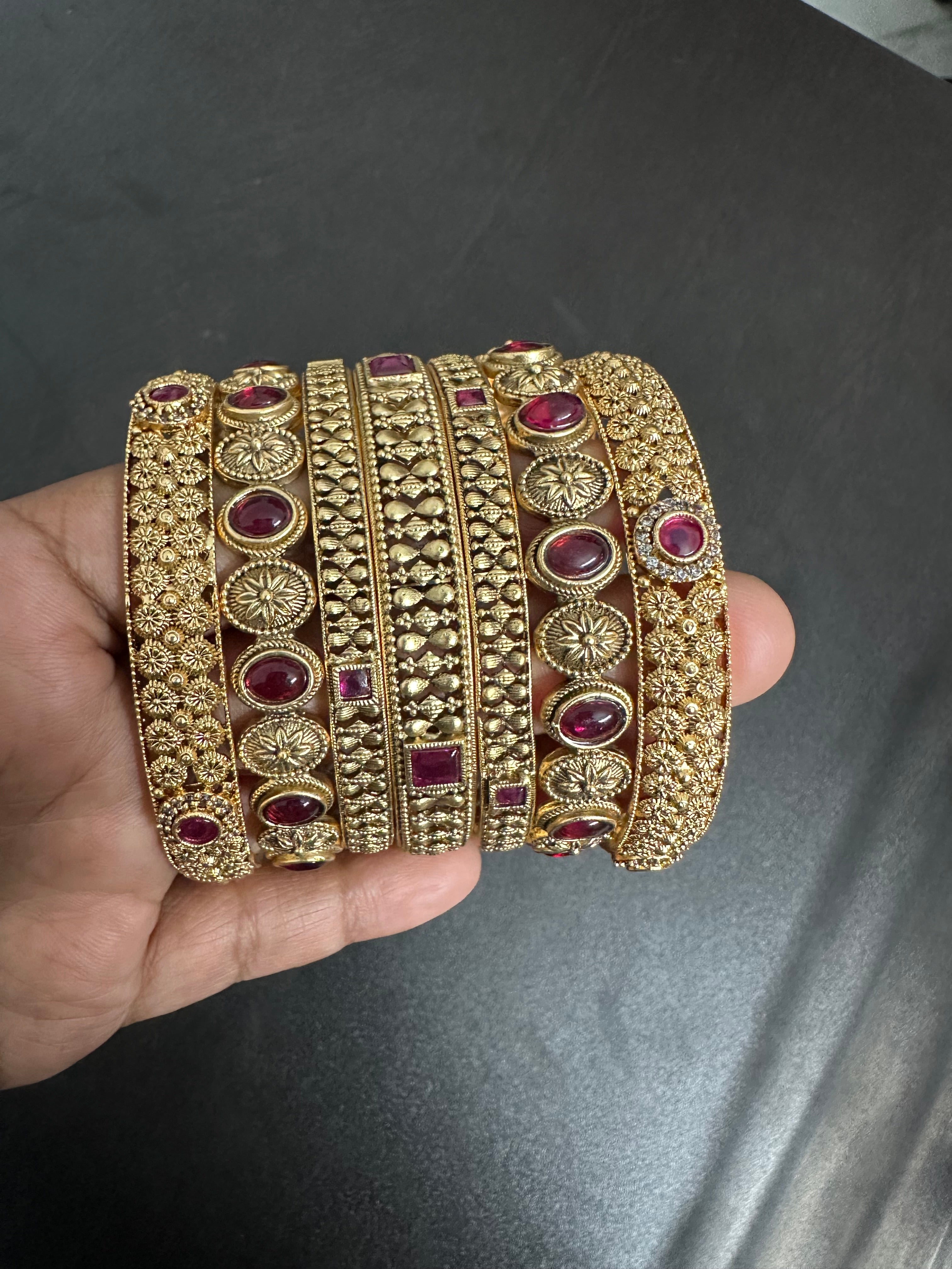 Antique Bangle Set 2/8