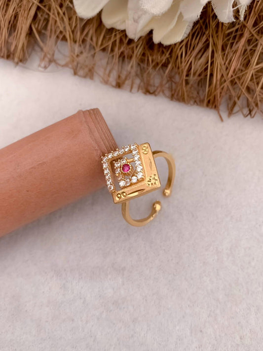 AD Diamond Golden Ring 11