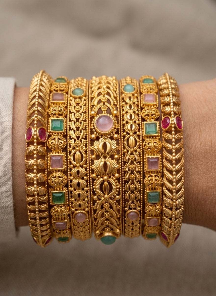 Antique Bangle Set 2/6