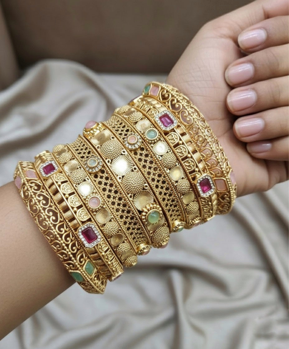 Antique Bangle Set 2/6