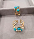 Turquoise Glow Anti Tarnish Ring